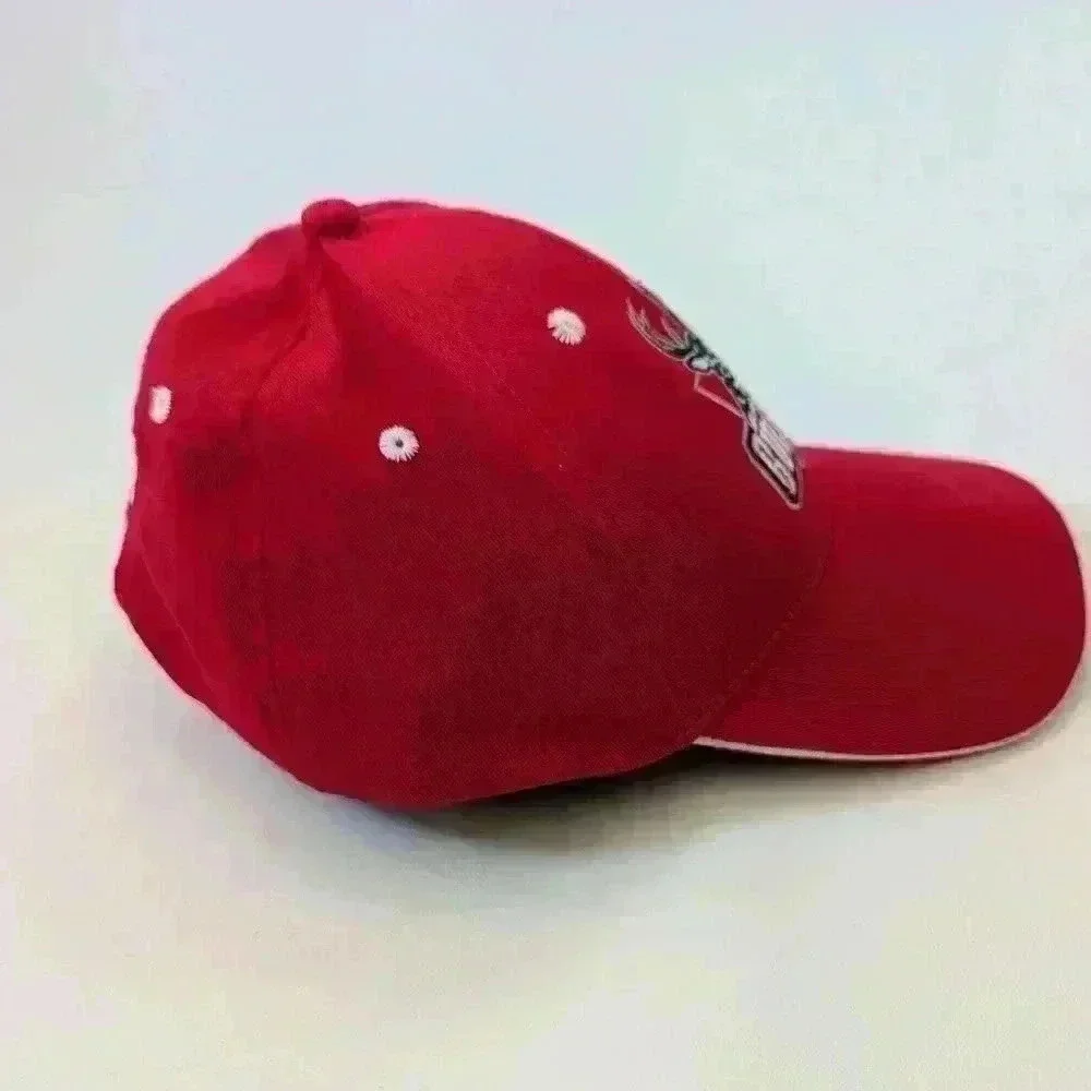 Milwaukee Bucks Baseball Cap Adjustable Hat Red